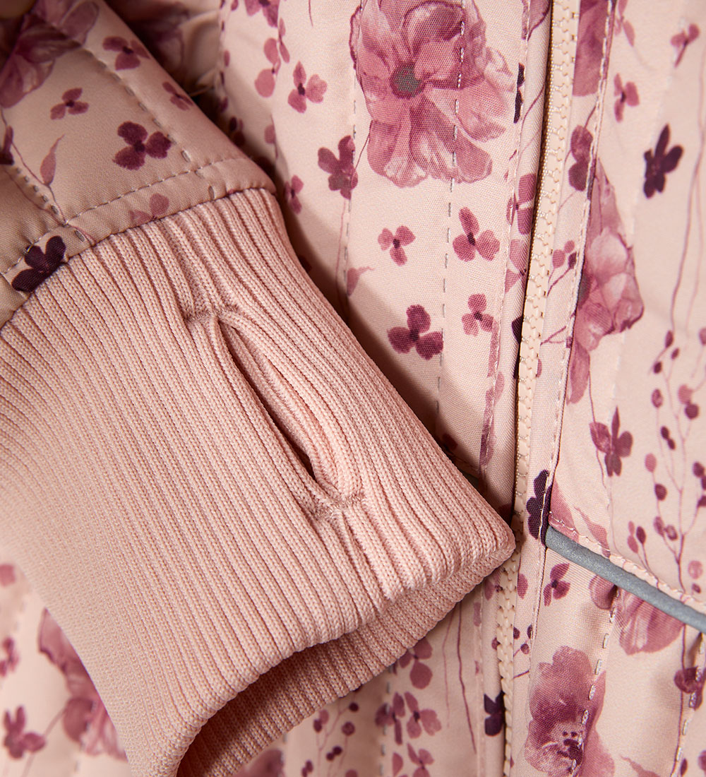 Vêtements Thermiques En Fant - Rose Dust av. Fleurs