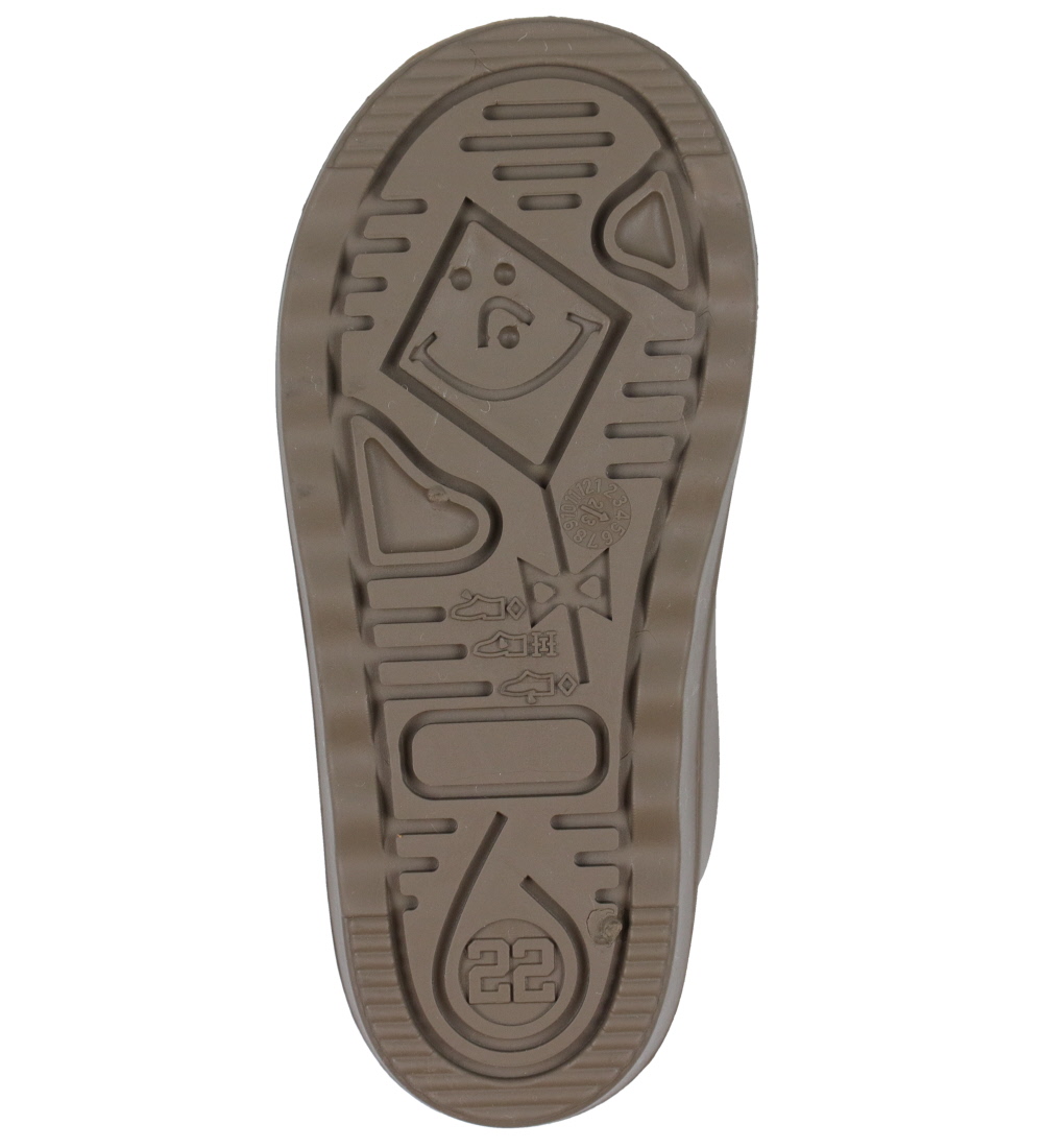 Bottes Thermiques En Fant - Carte - Chocolate Puce