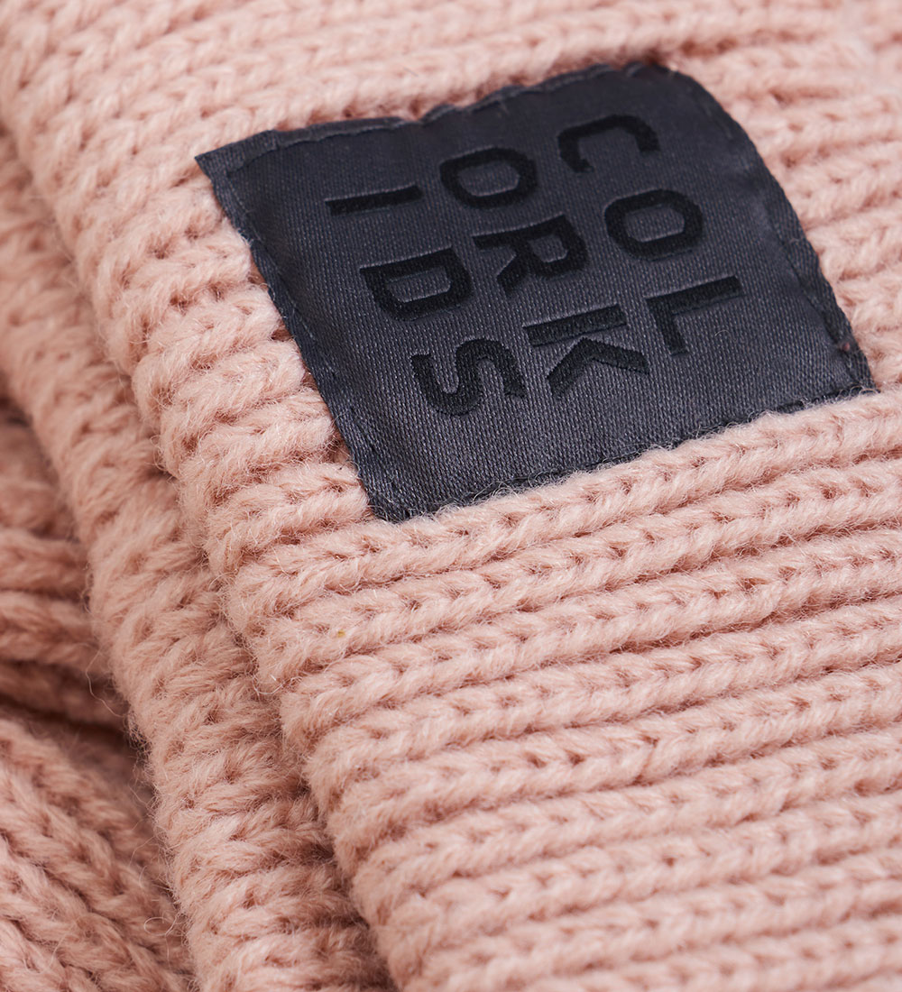 Color Kids Beanie - Wool/Acrylic - Misty Rose