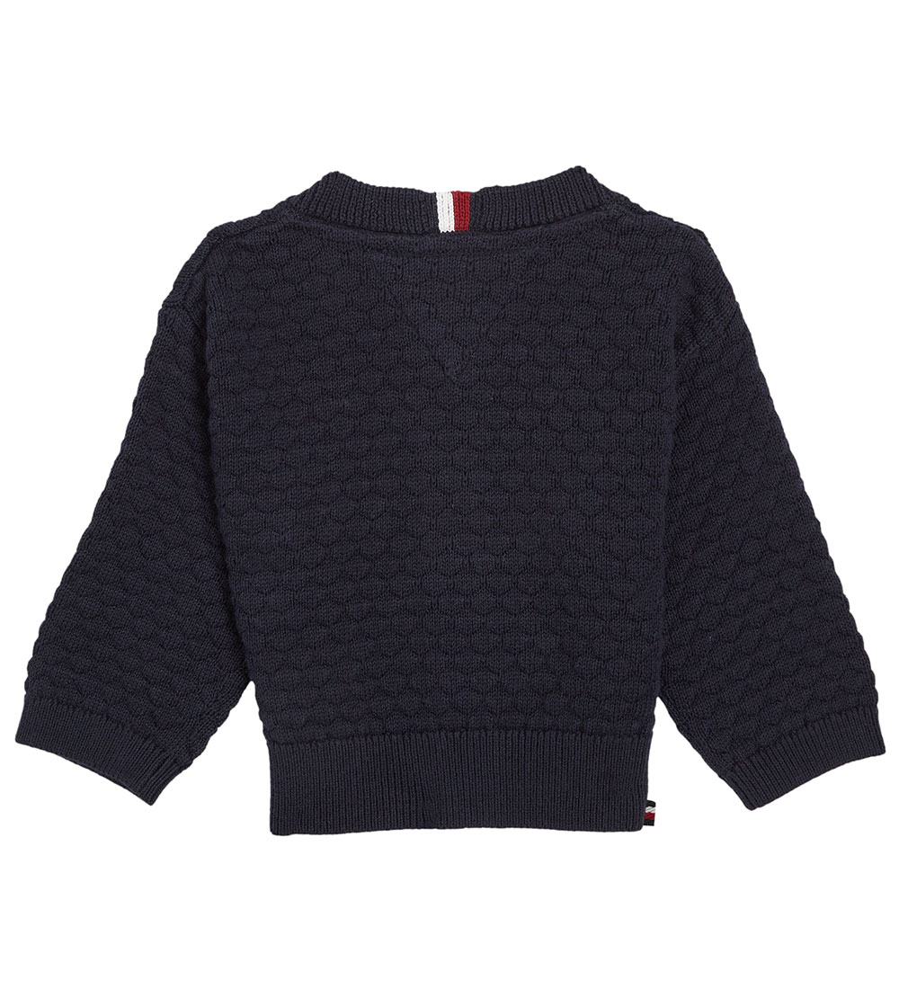 Tommy Hilfiger Cardigan - Knitted - Desert Sky w. Pattern