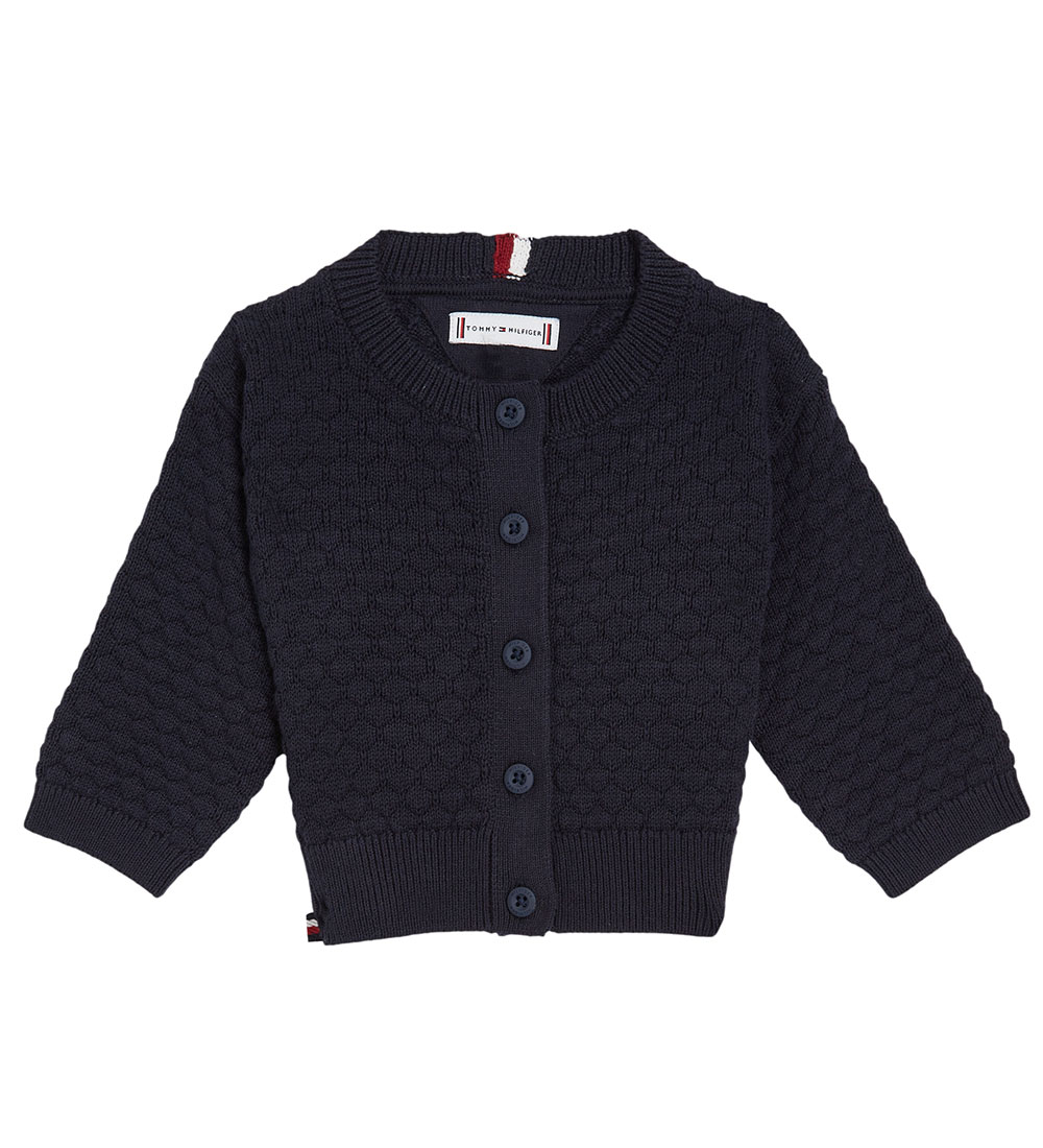 Tommy Hilfiger Cardigan - Knitted - Desert Sky w. Pattern