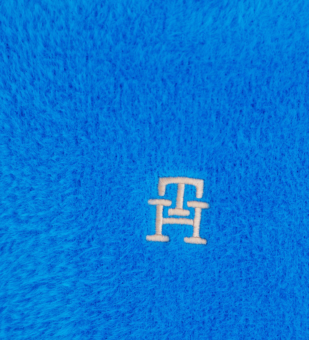 Tommy Hilfiger Blouse - Knitted - Monogram Soft - Cerulean Aqua