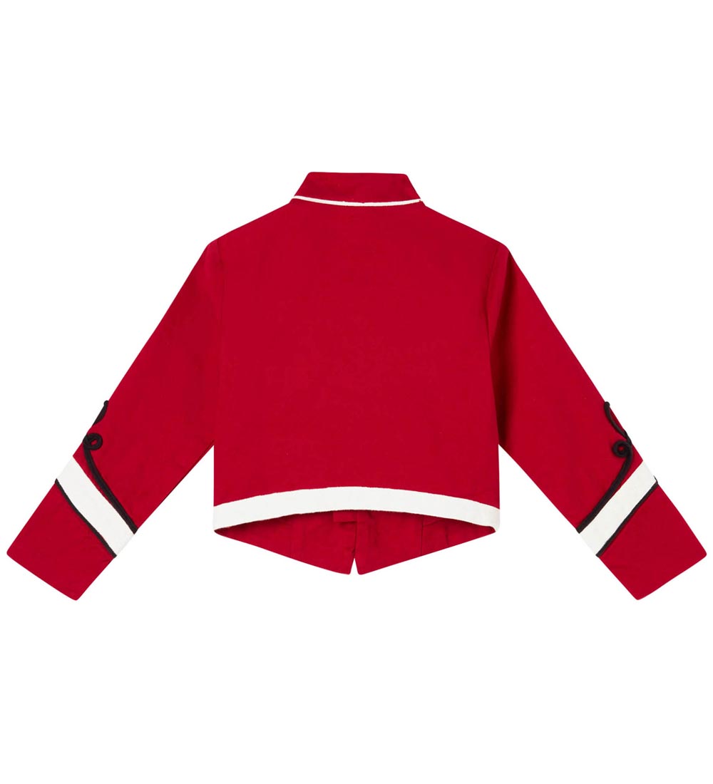 Stella McCartney Kids Jas - Rood m. Zwart