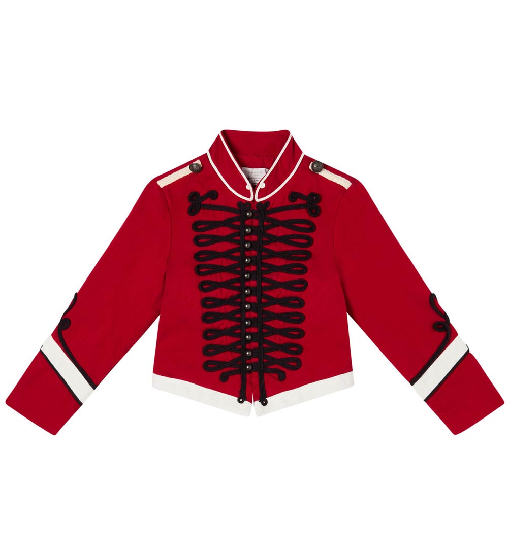 Stella McCartney Kids Jas - Rood m. Zwart