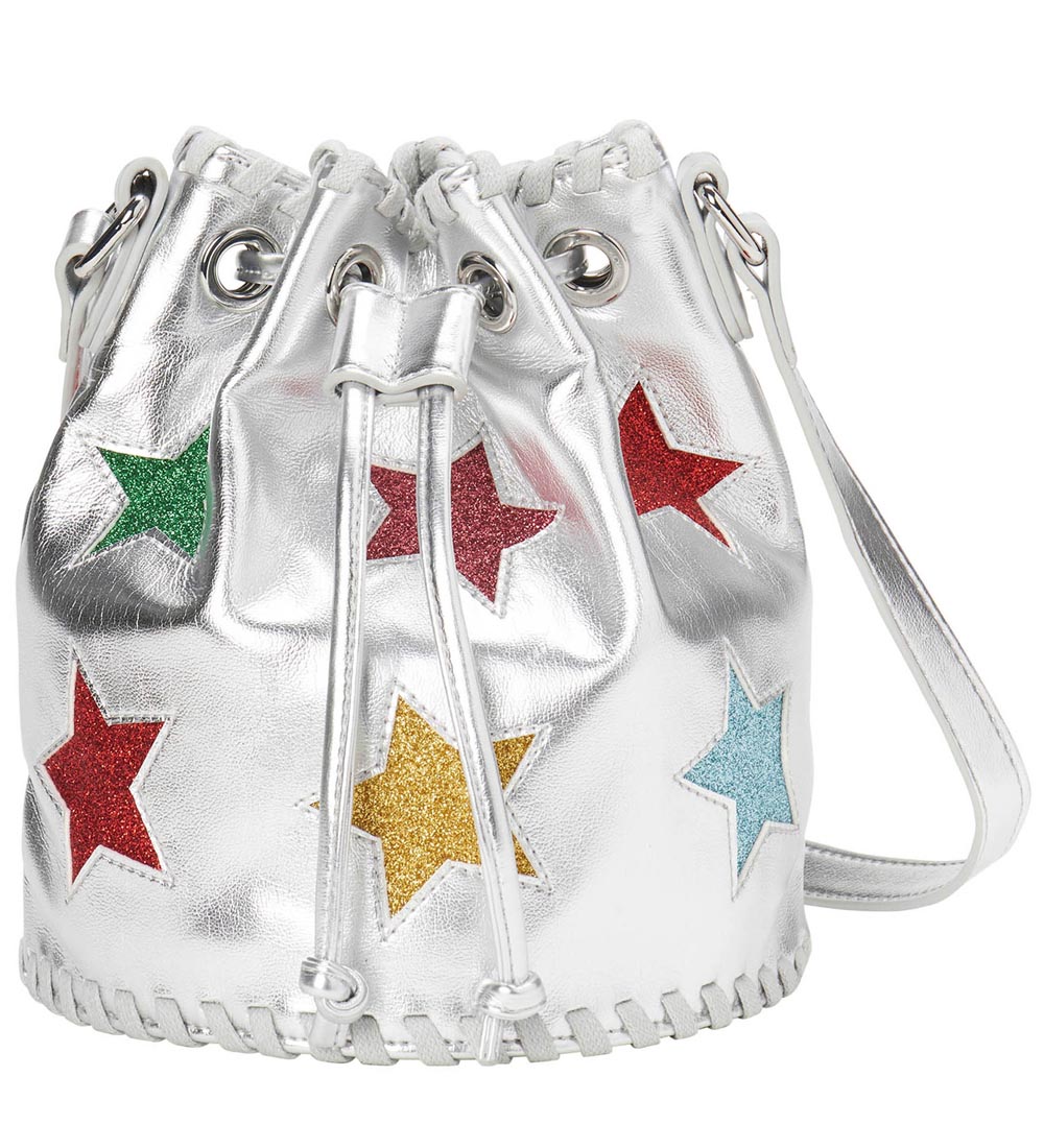 Stella McCartney Kids Shoulder Bag - Silver w. Stars
