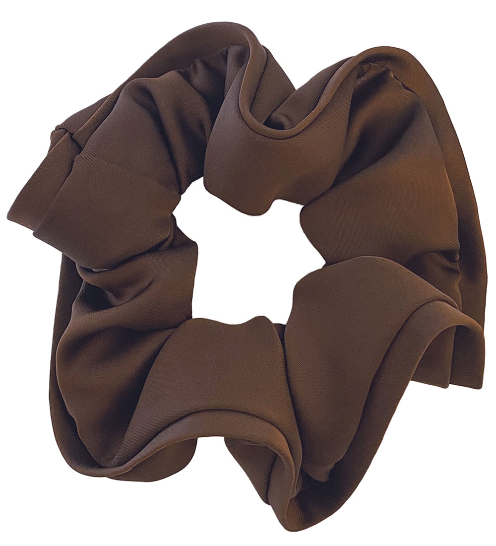By Stær Scrunchie - Anemone - Chocolate brown