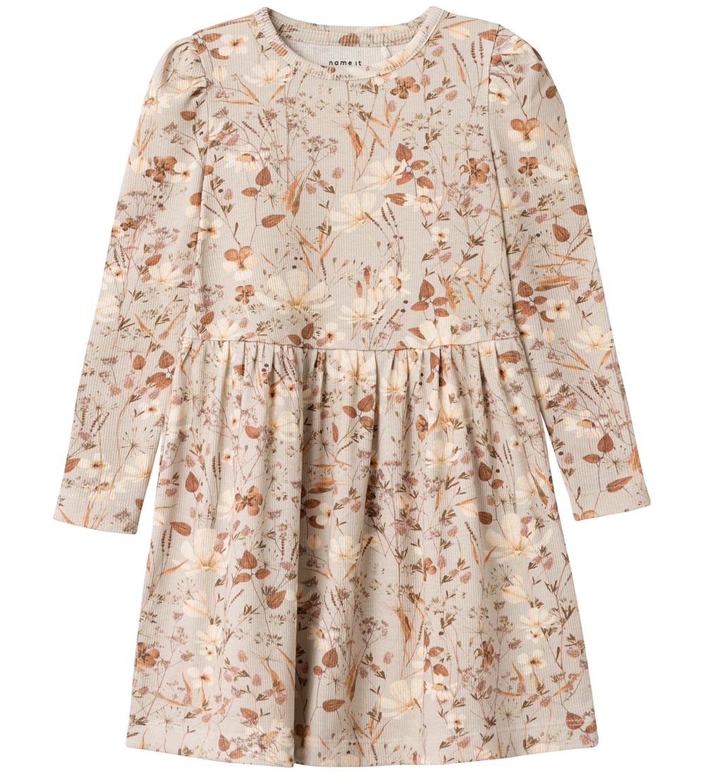 Name It Dress - NmfNiara - Oatmeal