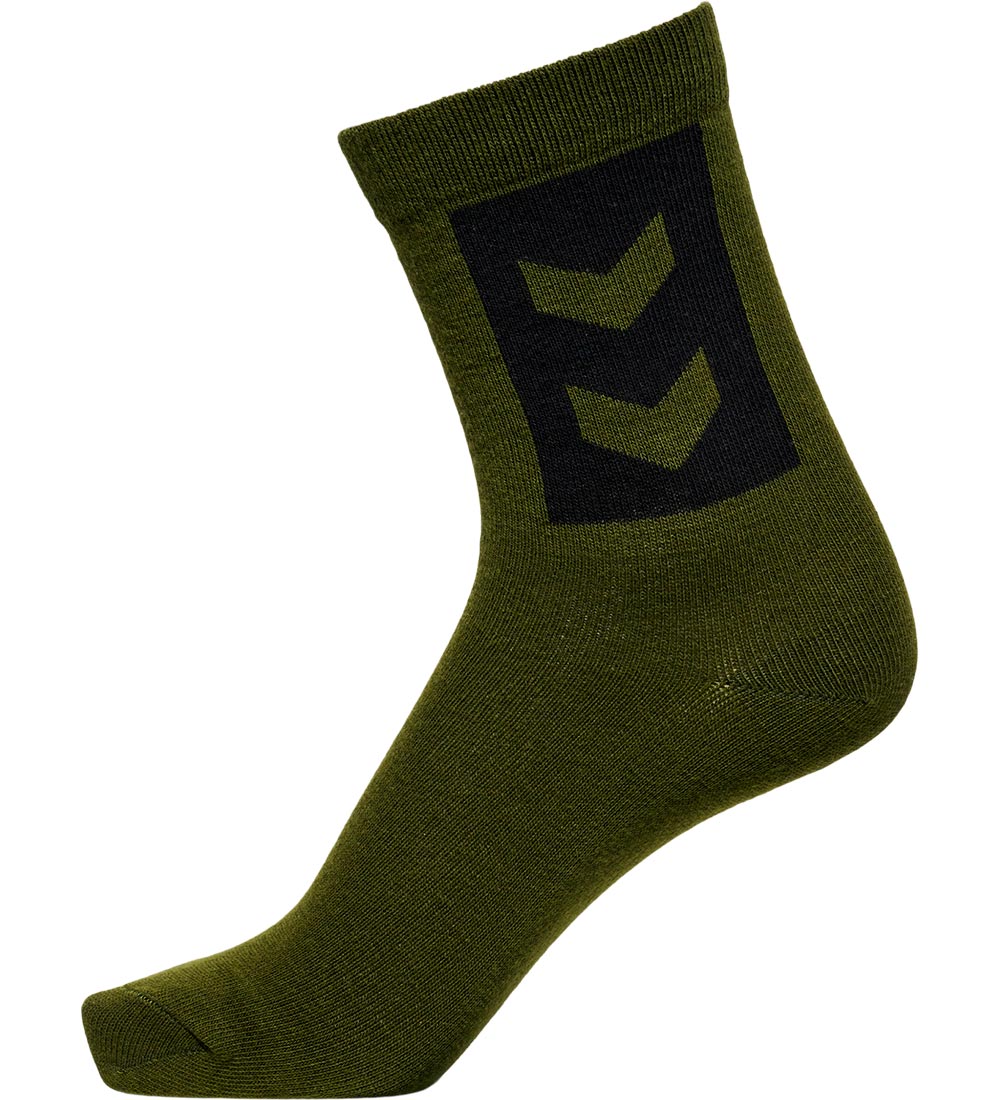 Hummel Socks - hmlAlfie - 3-Pack - Olive Night