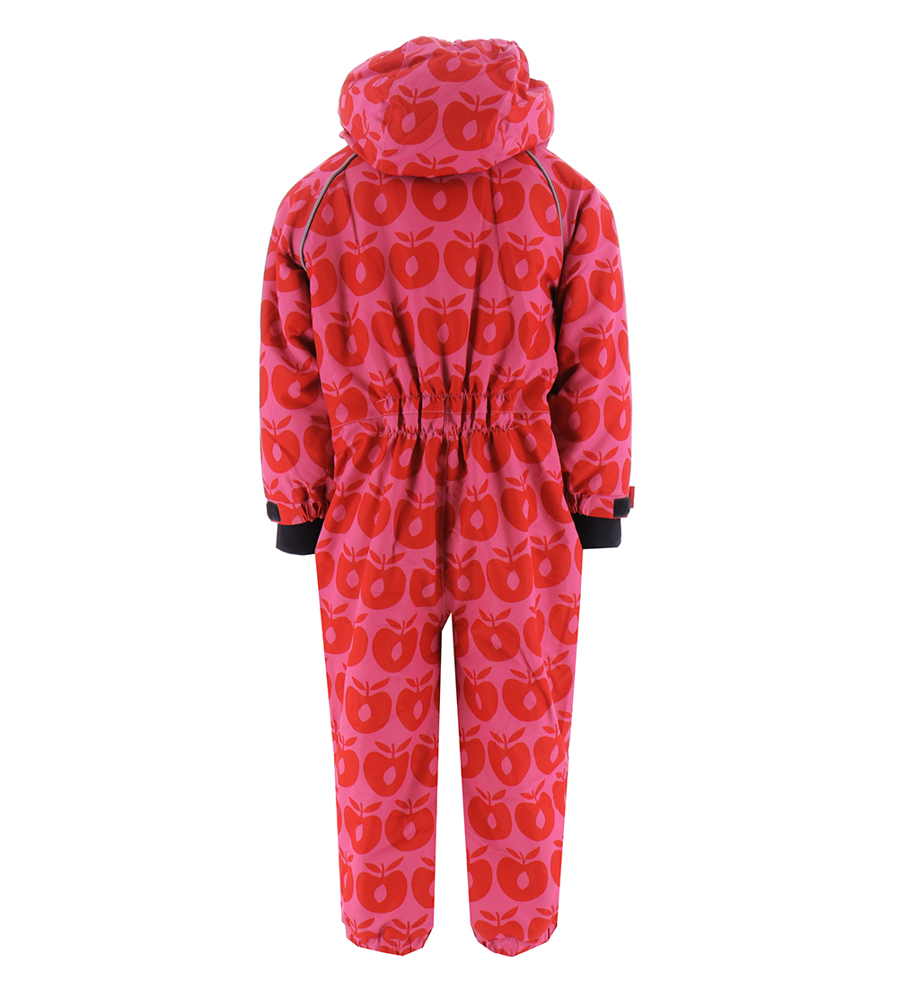 Småfolk Snowsuit - Pink w. Apples
