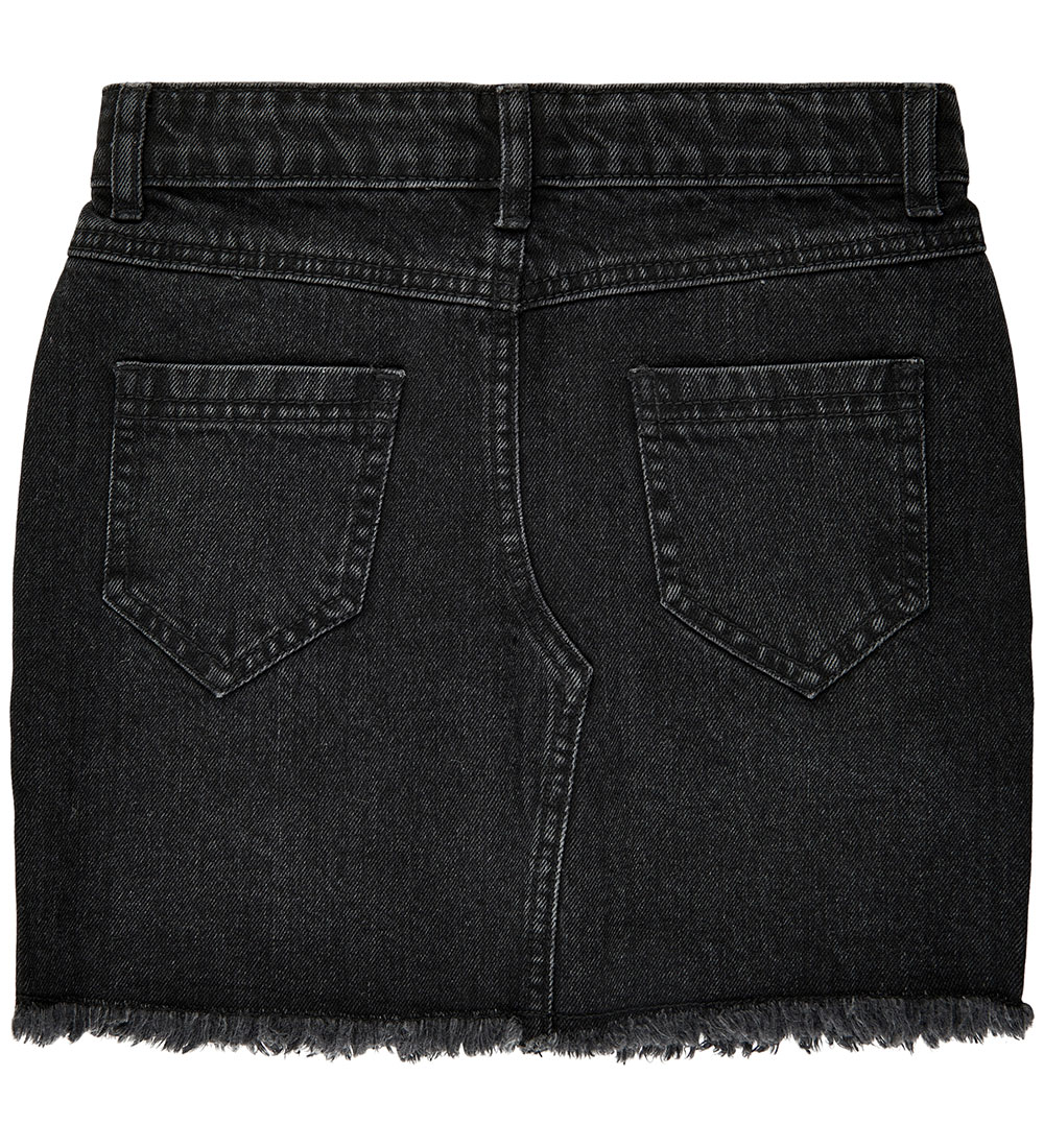 The New Skirt - Denim - TnIsia - Black w. Rhinestone