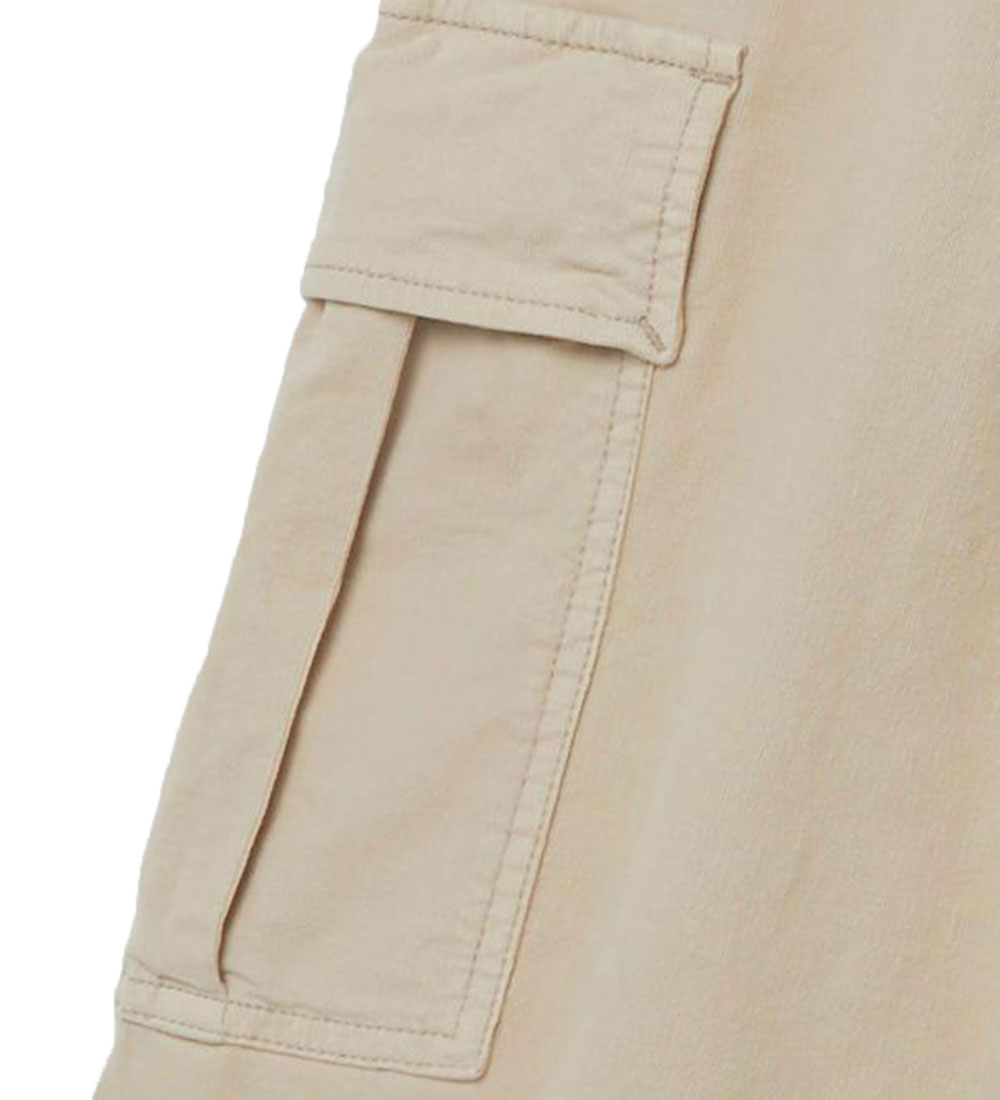 LMTD Cargo Corduroy Trousers - NlnNillip - Peyote