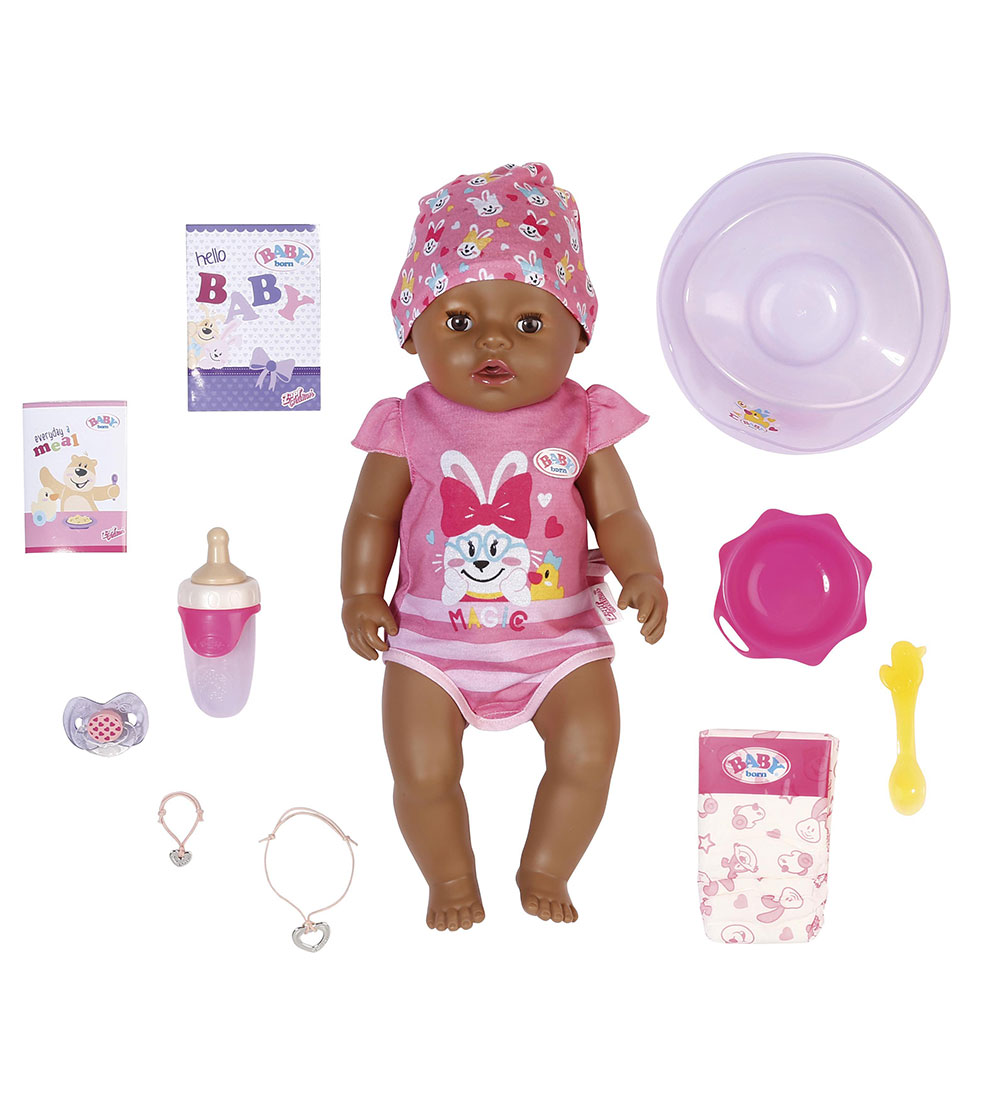 Baby Born Doll - Magic Girl - 43 cm - 10 Functions