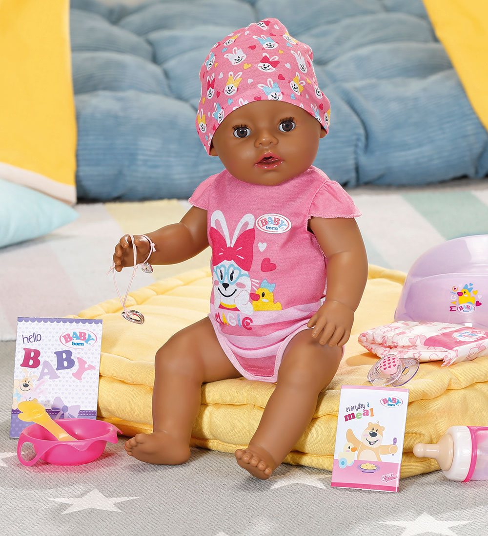 Baby Born Doll - Magic Girl - 43 cm - 10 Functions