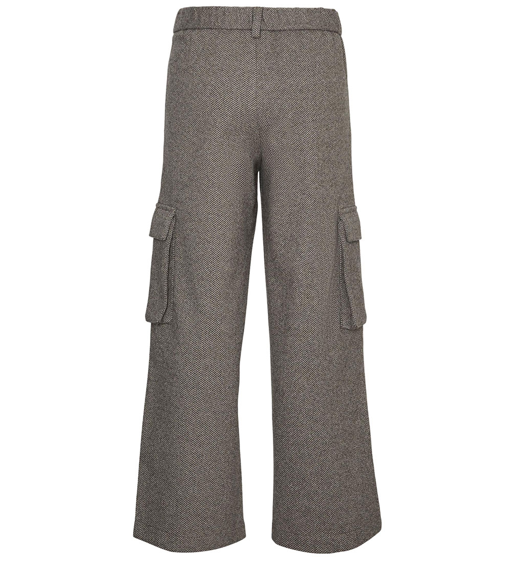 Vero Moda Girl Trousers - VmPia - Light Grey Melange