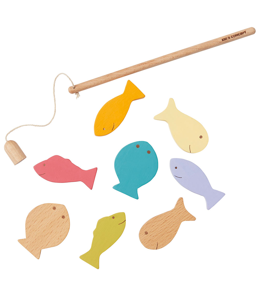 Kids Concept Fishing Game - Wood
