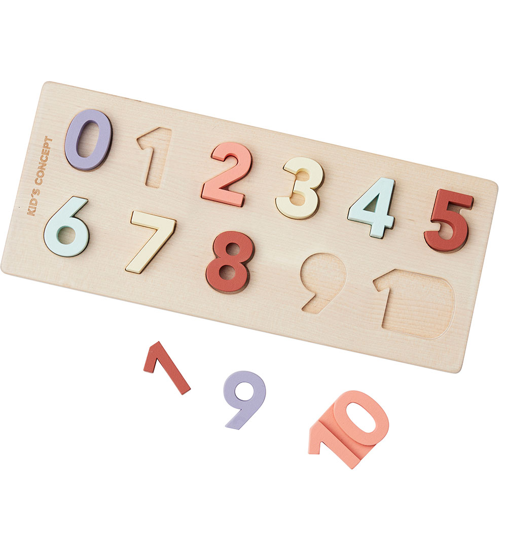 Kids Concept Jigsaw Puzzle - 0-10 - Wood
