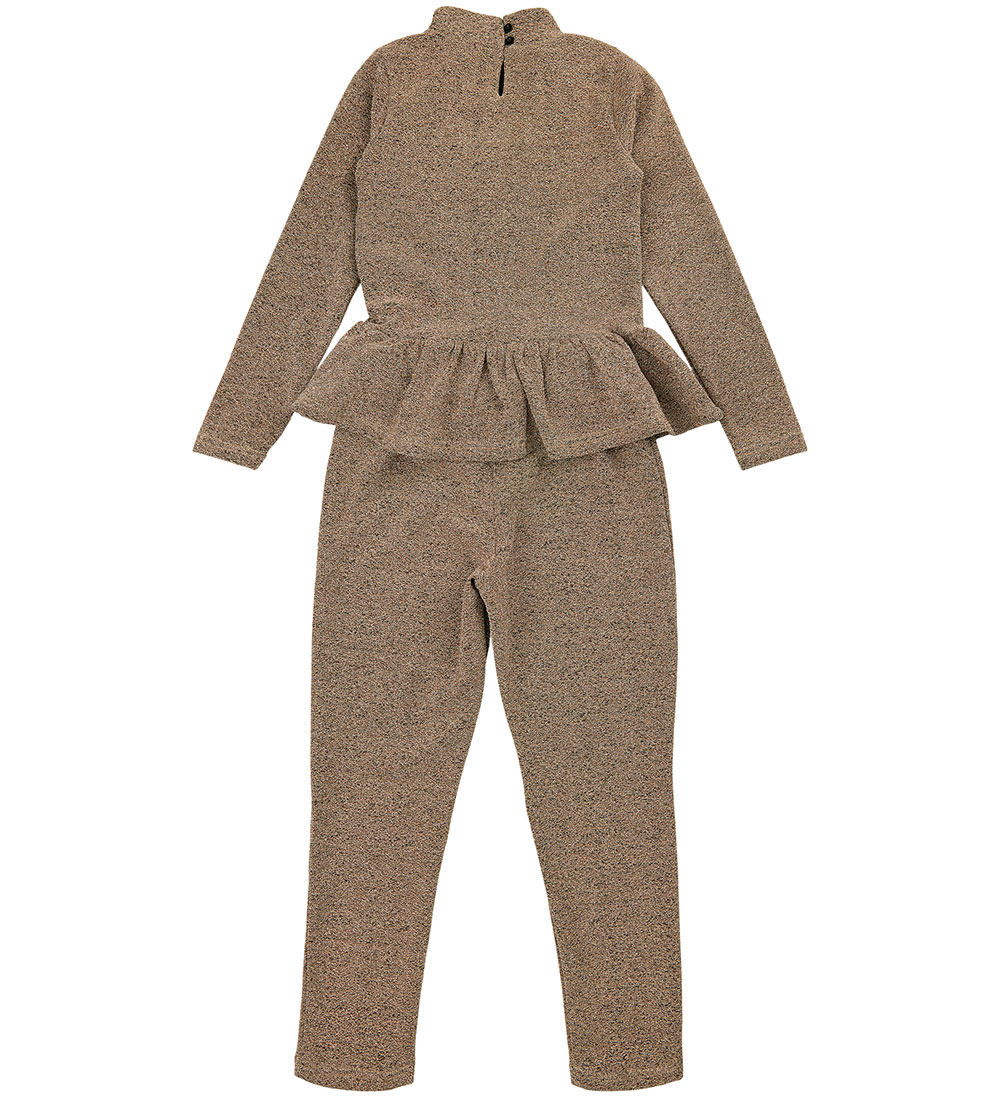 The New Jumpsuit - TnIdalou - Gold Glitter