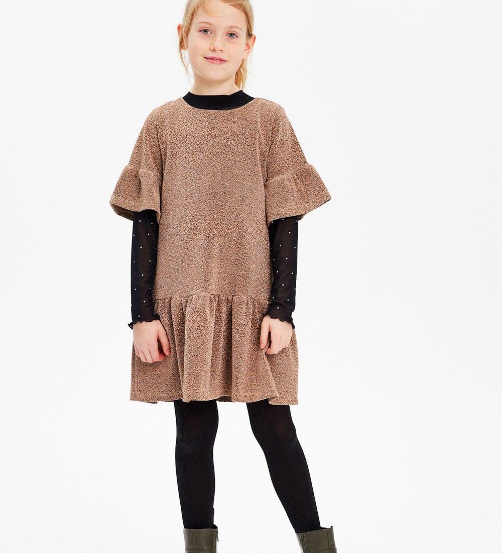 The New Dress - TNIdalou - Gold Glitter