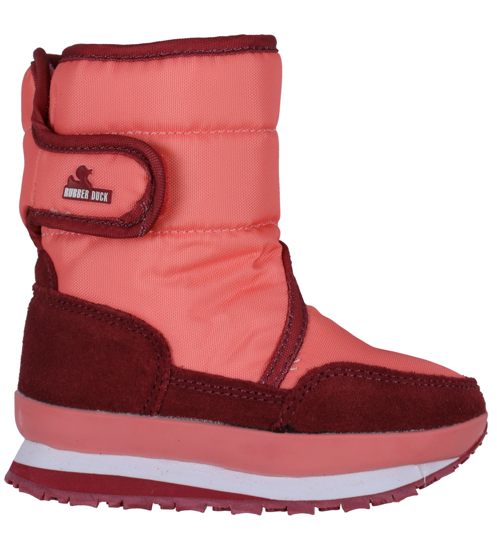 Rubber Duck Winter Boots - RD Snow Jogger - Pink/Bordeaux