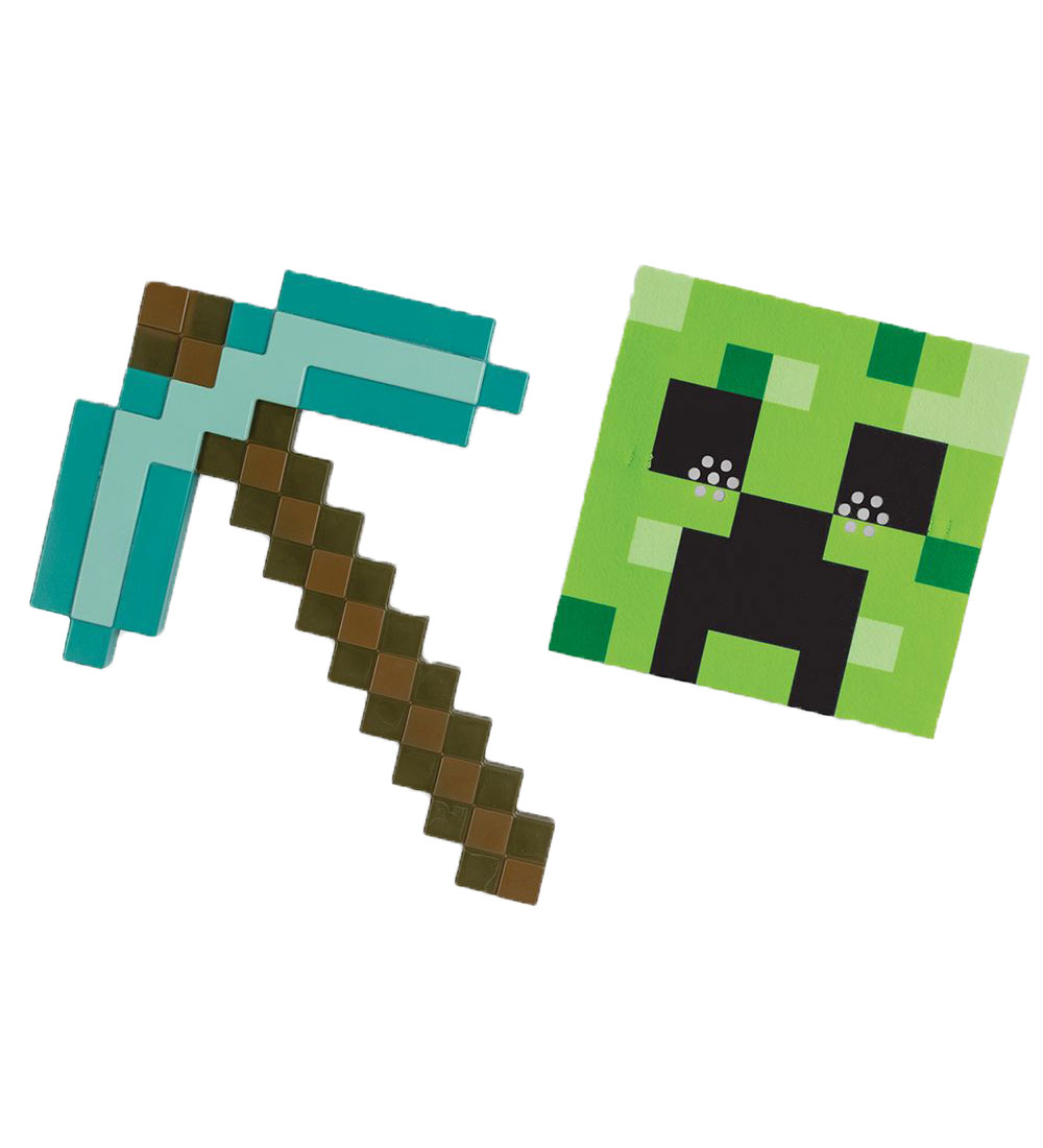 Disguise Costume - Minecraft Pickaxe & Mask