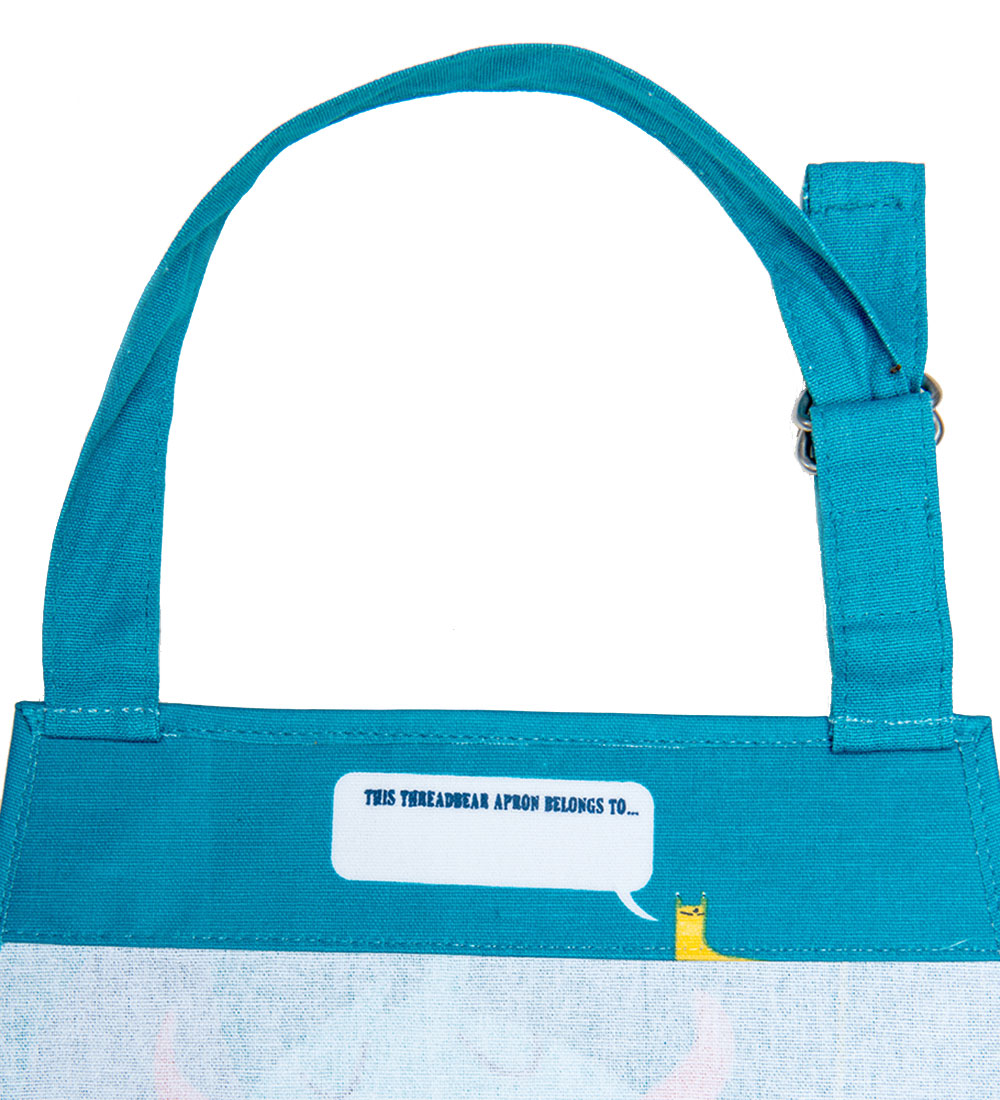 ThreadBear Apron - Scruffle Monsters