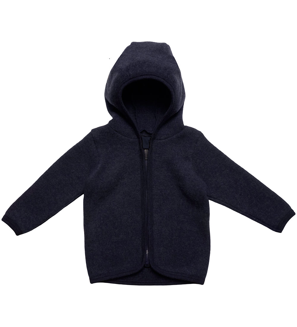 Huttelihut Cardigan - Wool - Mikkie - Navy
