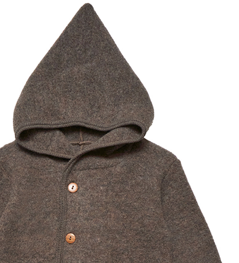 Huttelihut Pramsuit - Wool - Billie - Cocoa Brown