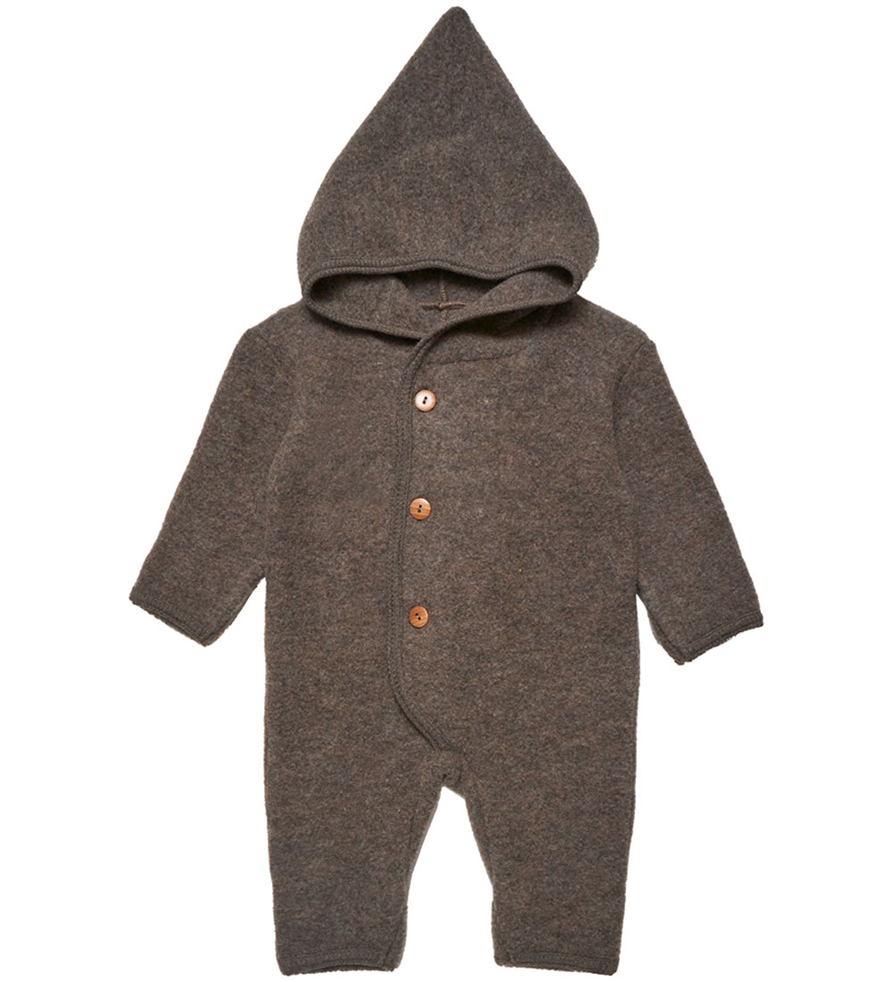 Huttelihut Pramsuit - Wool - Billie - Cocoa Brown