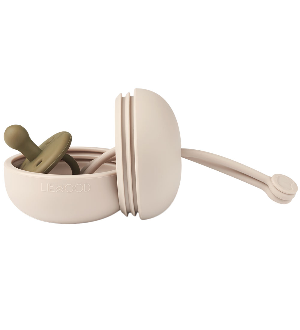 Liewood Pacifier case - 8x6x17 cm - Silicone - Philip - Sandy