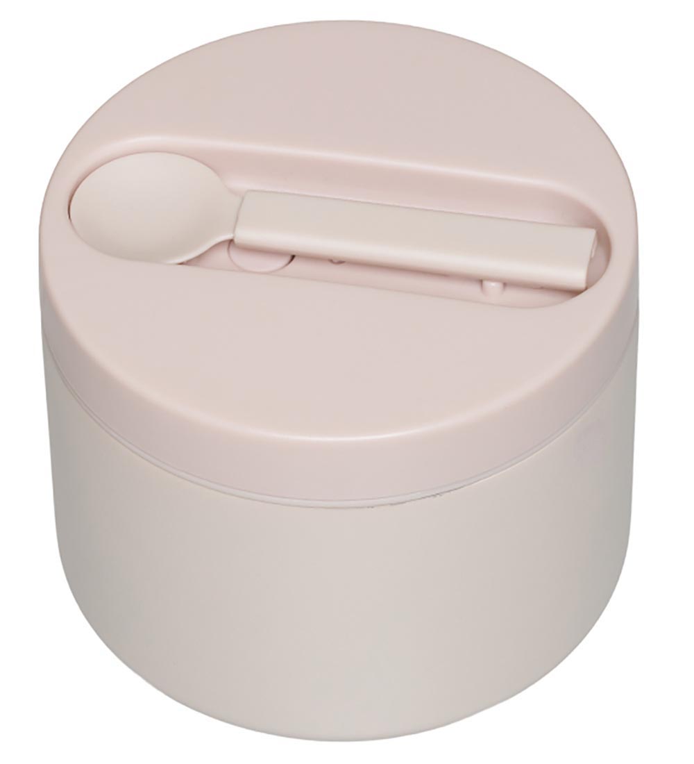 Design Letters Lunchbox w. Spoon - Thermal - Little - Pastel Bei