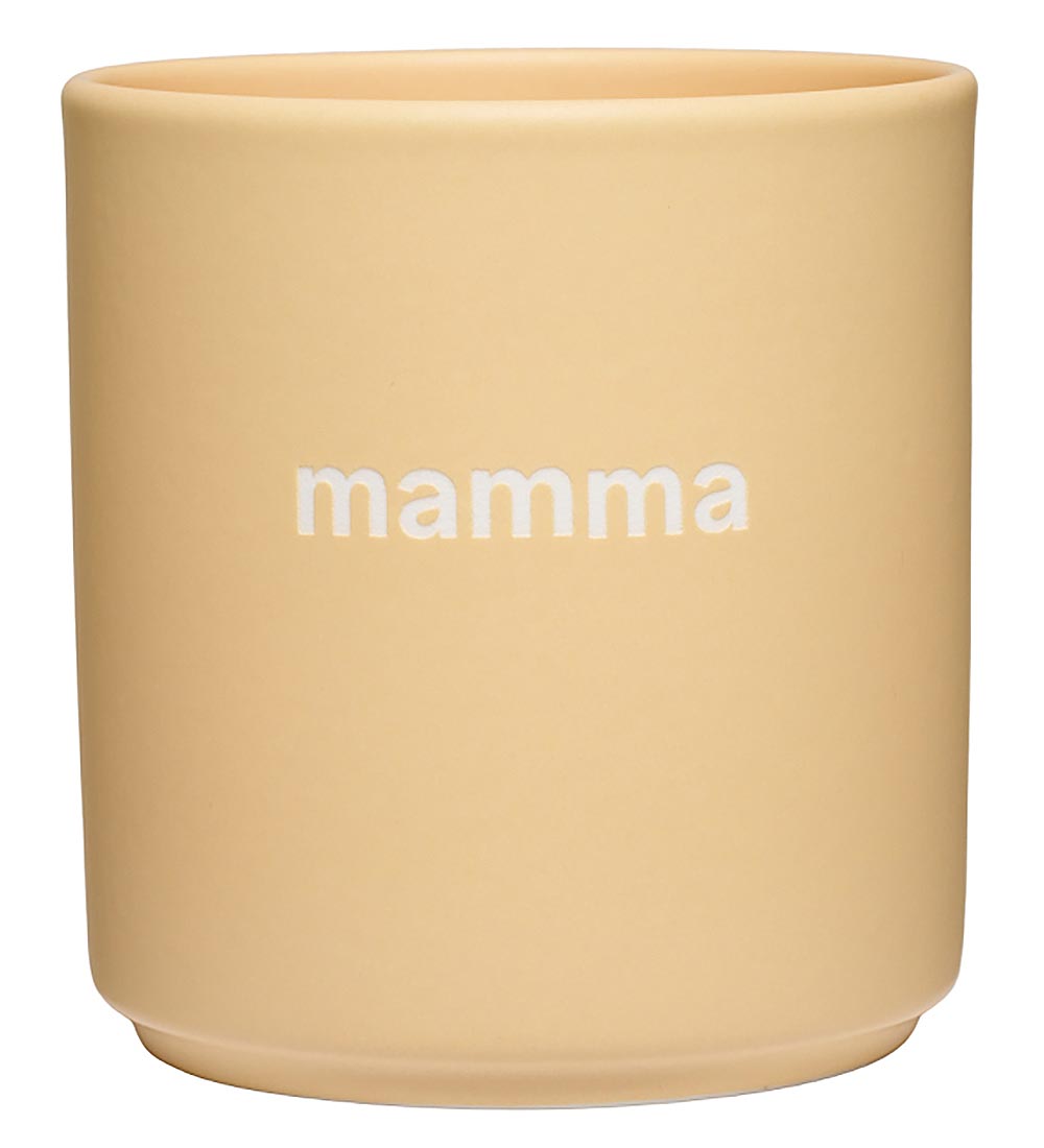 Design Letters Cup - VIP Favourite - MOM Collection - Beige w. M