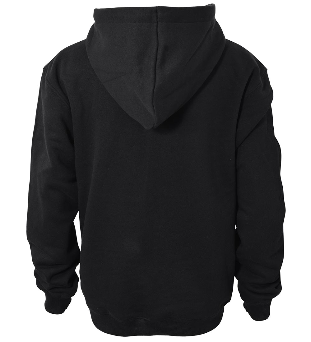 Hound Hoodie - Black w. Embroidery