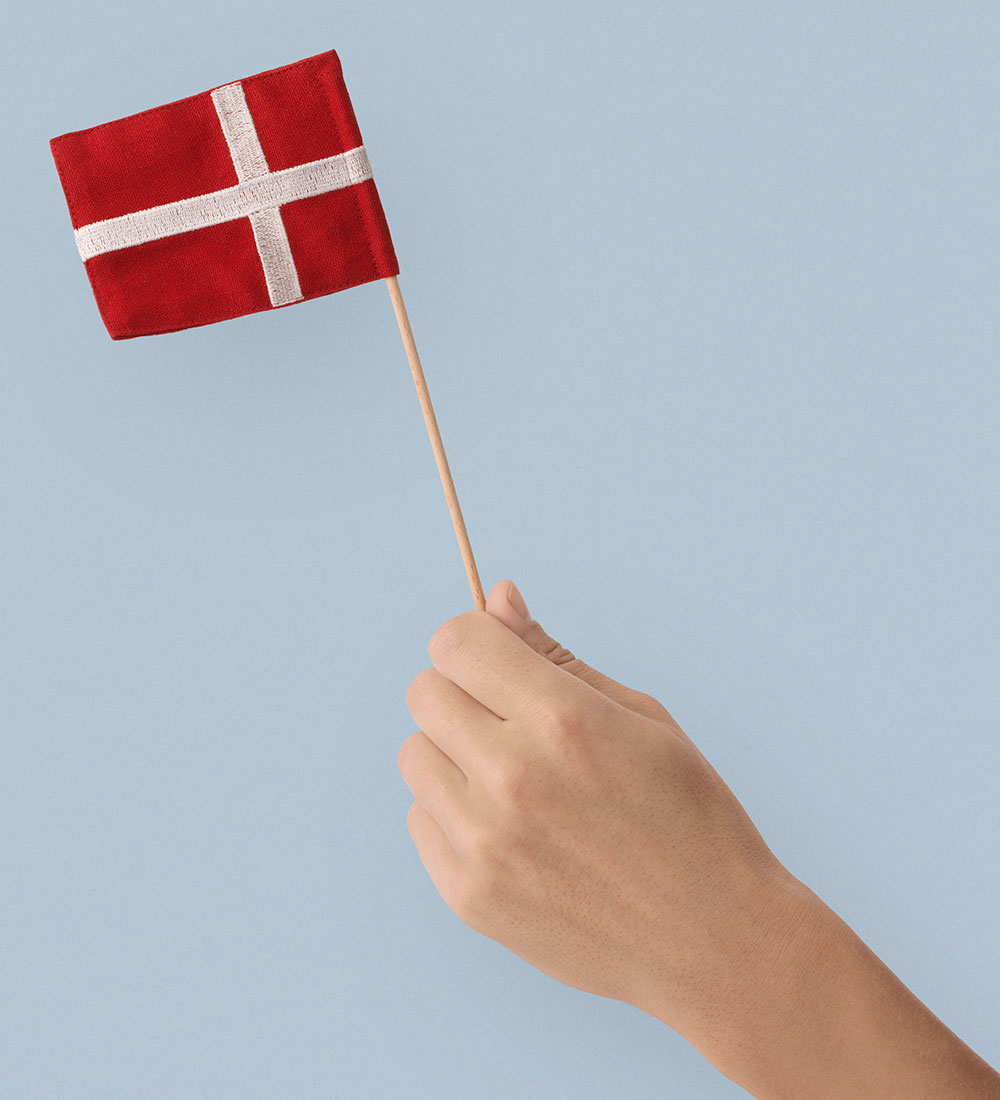 Kay Bojesen Flag - 29.5 cm - Little - Red/White