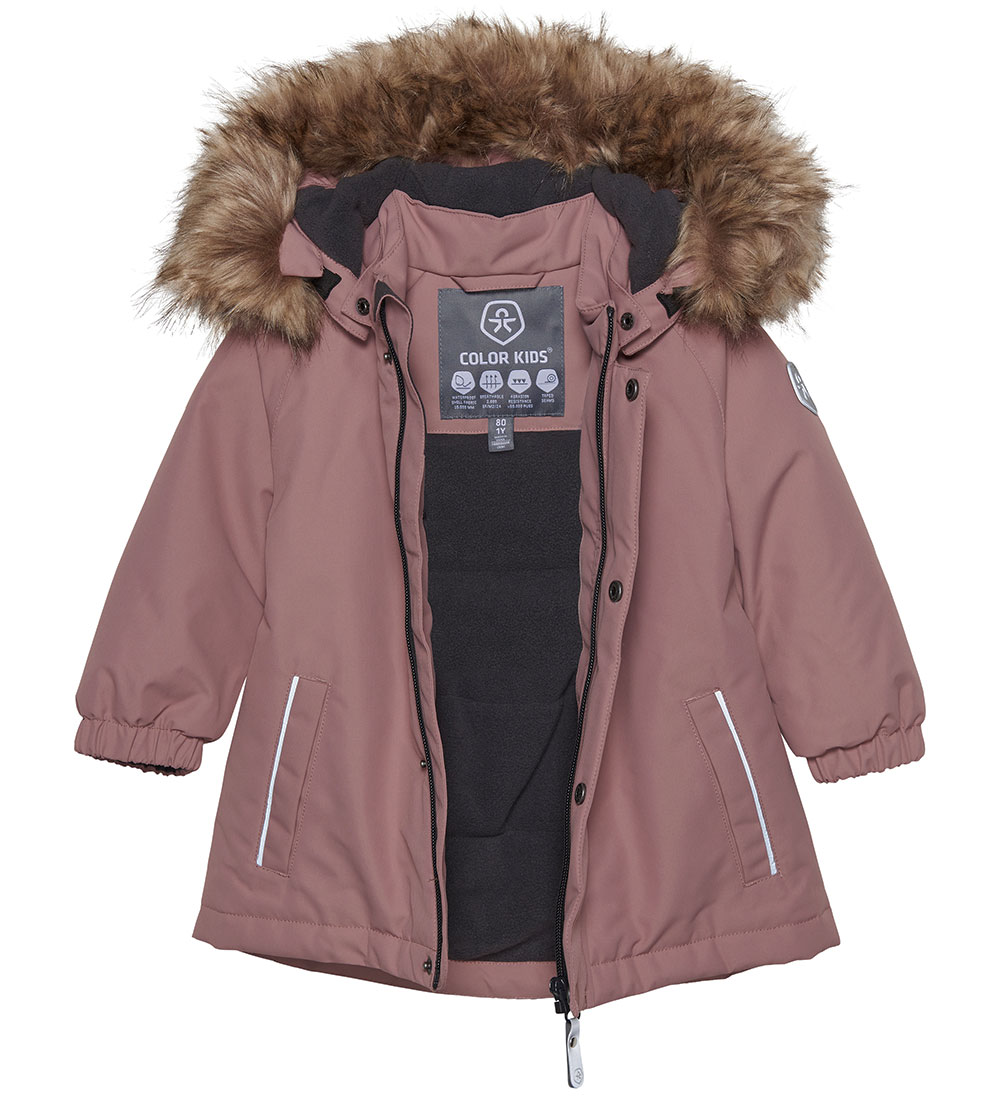 Color Kids Winterjacke - Burlwood