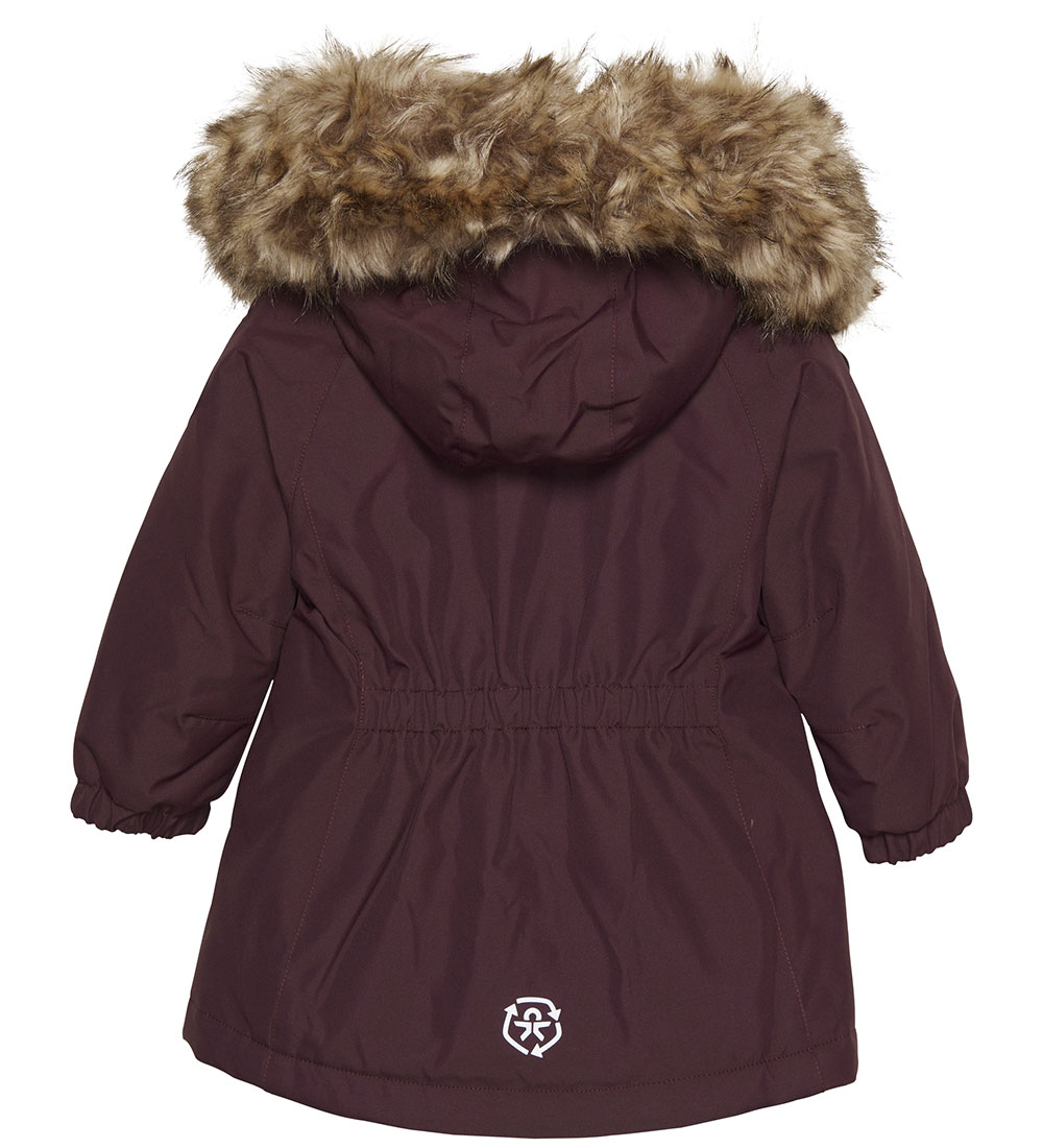 Color Kids Winter Coat - Fudge