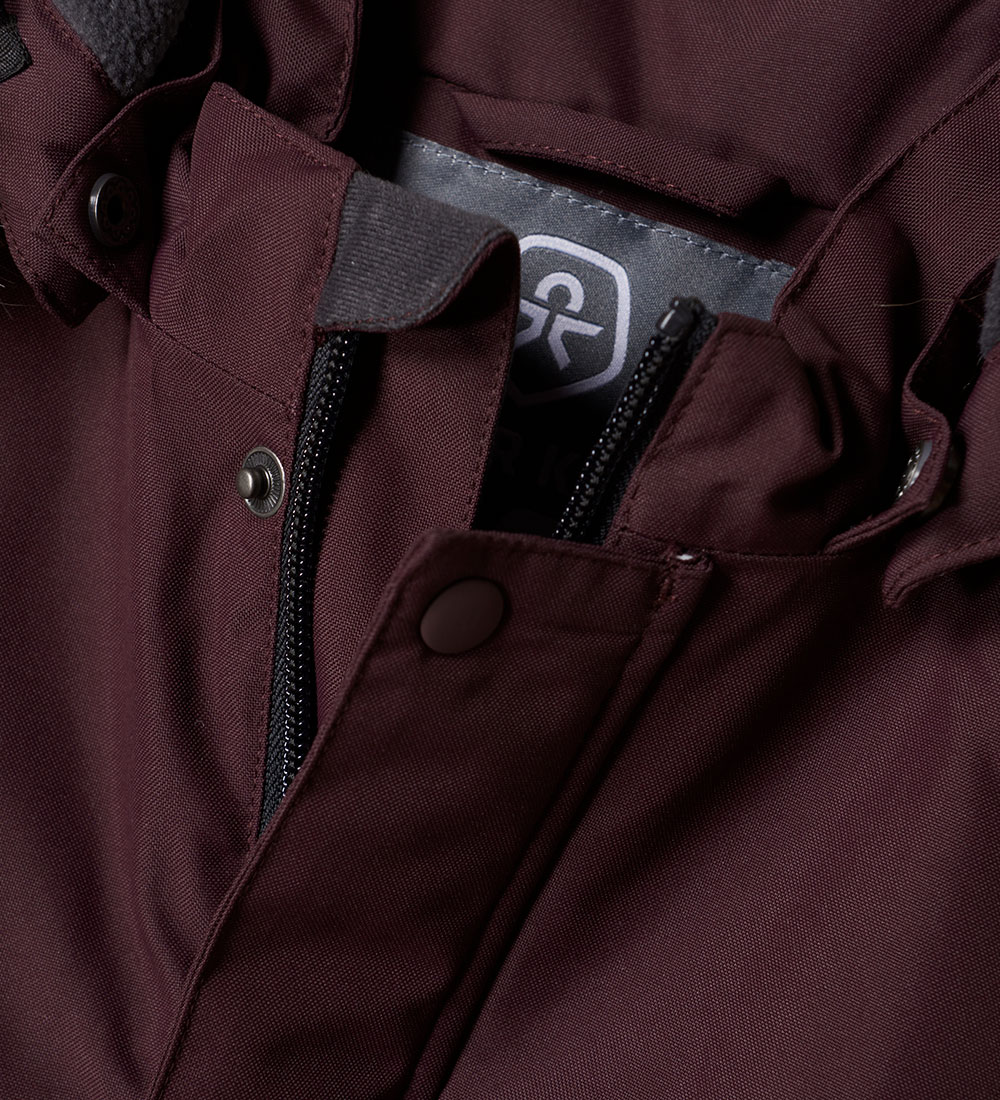 Color Kids Winter Coat - Fudge