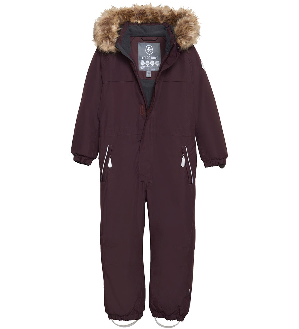 Color Kids Snowsuit - Fudge