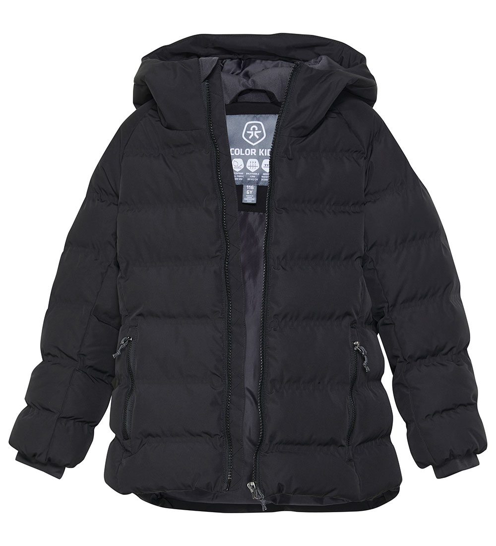 Veste Rembourrée Color Kids - Noir