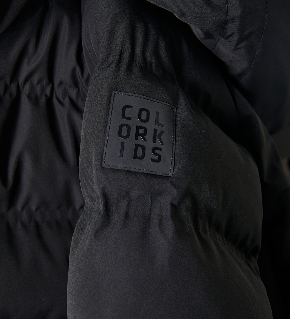 Veste Rembourrée Color Kids - Noir