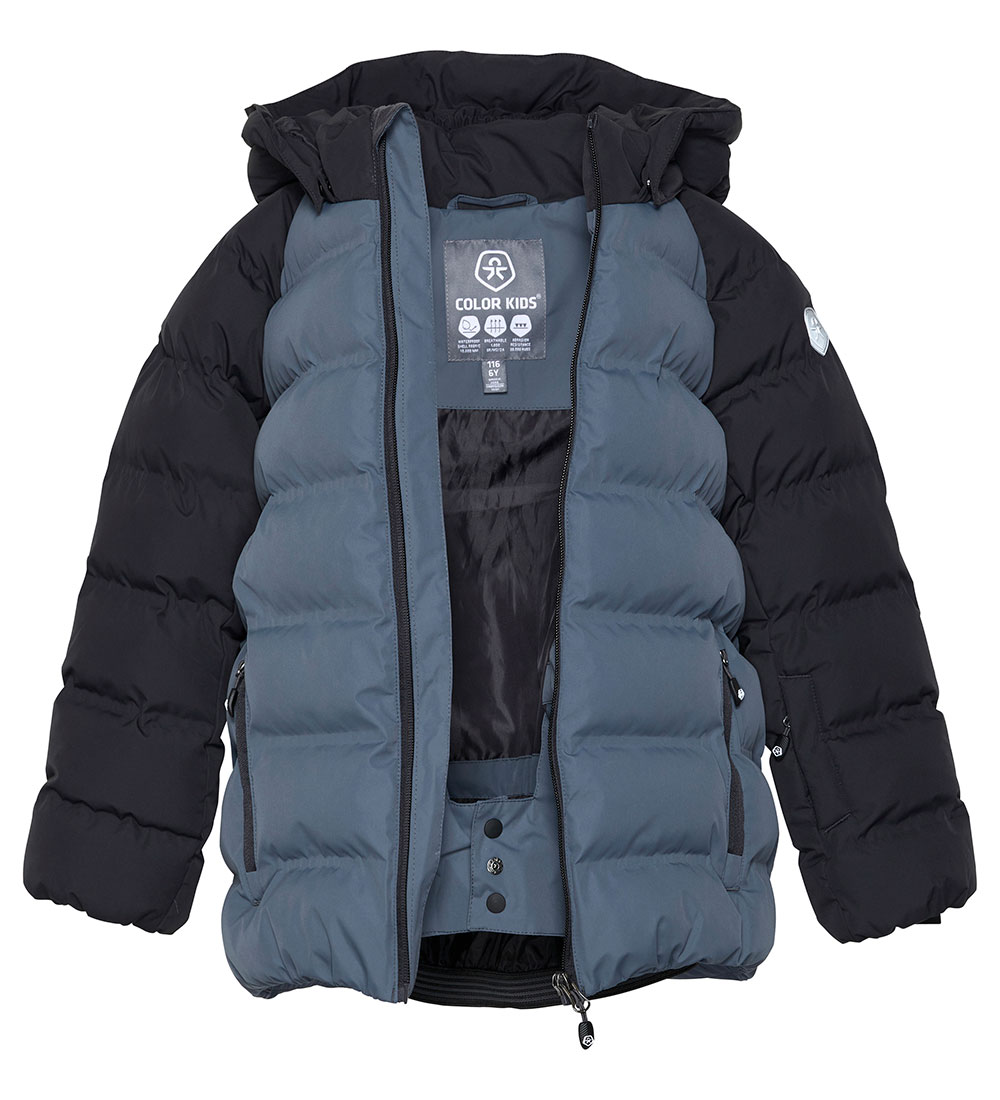 Color Kids Vadderad jacka - Turbulens/fantom