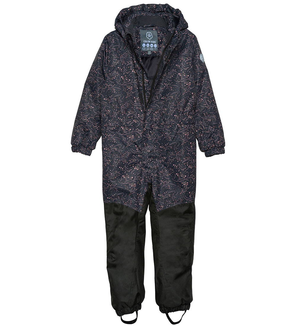 Color Kids Snowsuit - Phantom w. Print