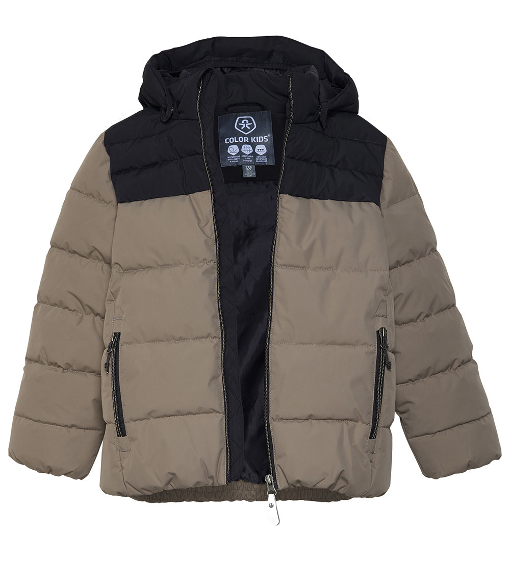 Color Kids Padded Jacket - Fossil