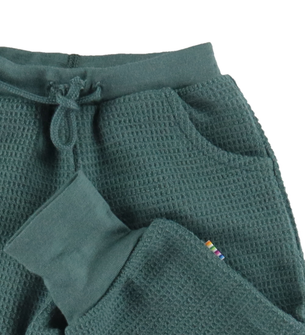 Joha Trousers - Wool - Dark Green