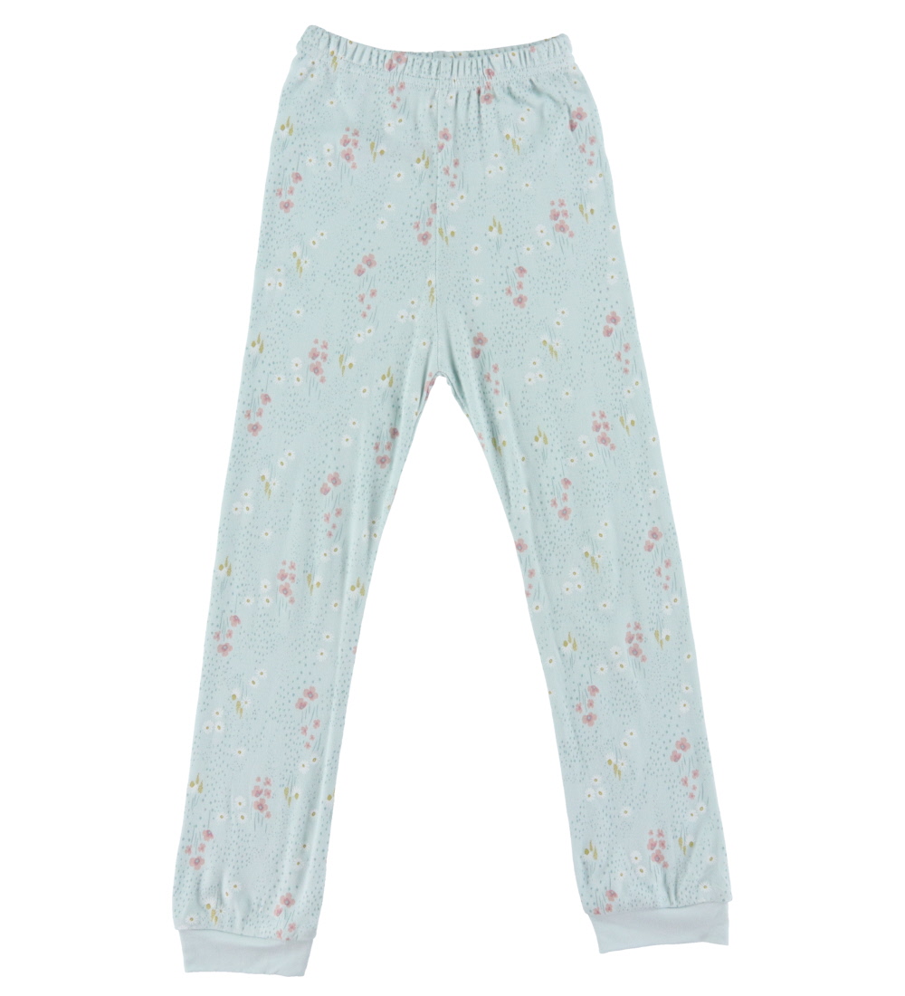 Joha Pyjama Set - Bamboo - Mint w. Print