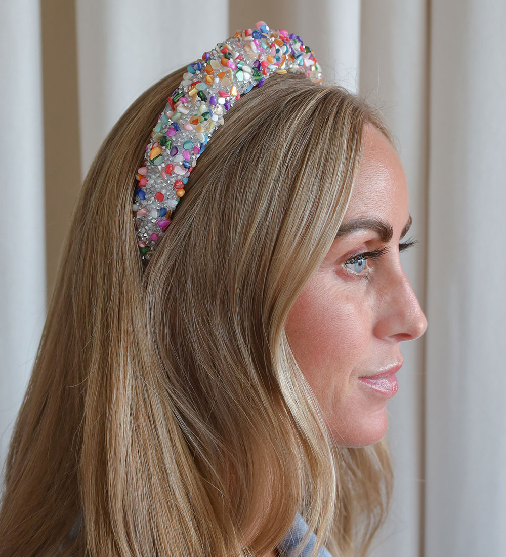 Bows By Str Hairband - Cassandra - Multi