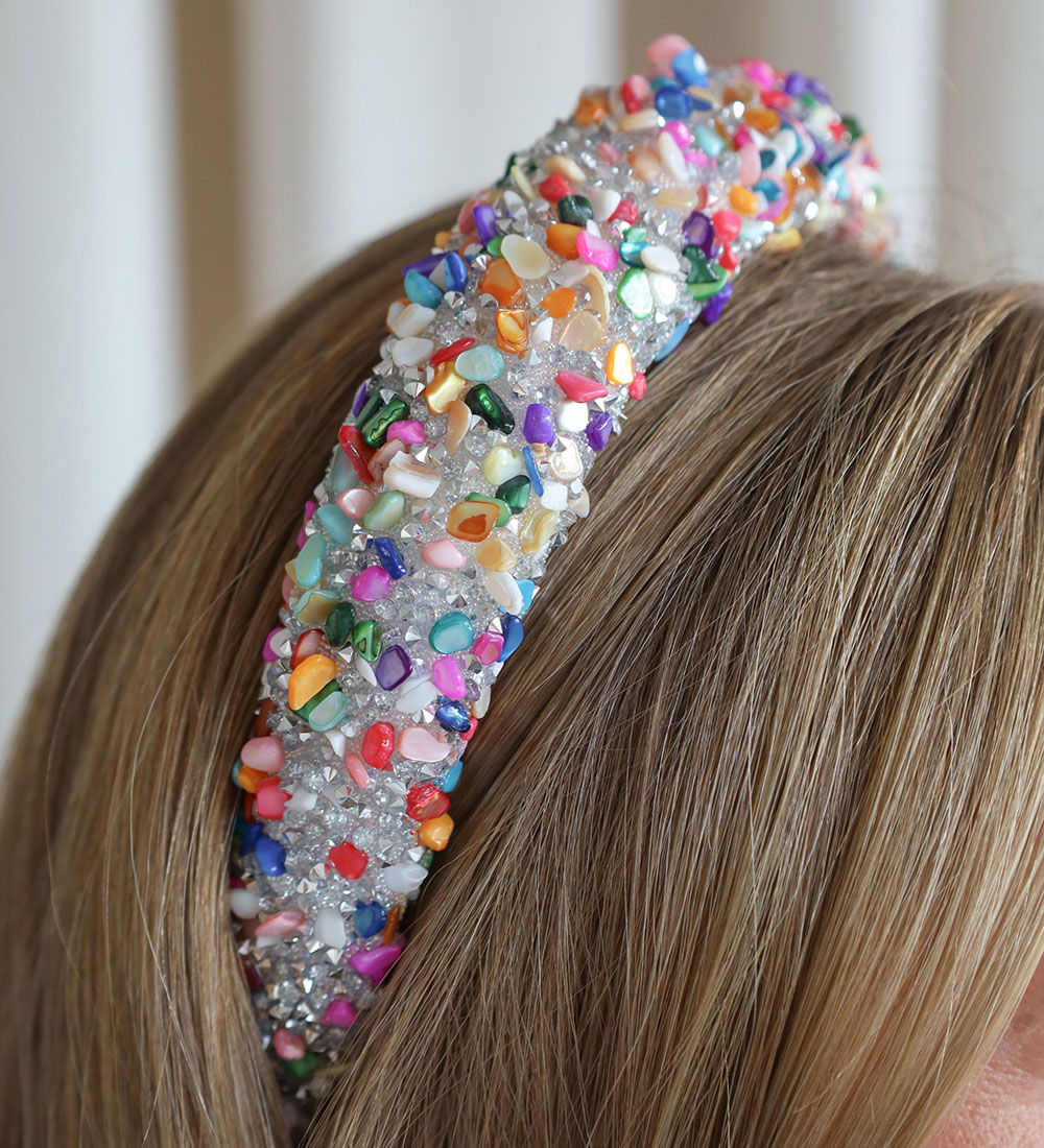 Bows By Str Hairband - Cassandra - Multi