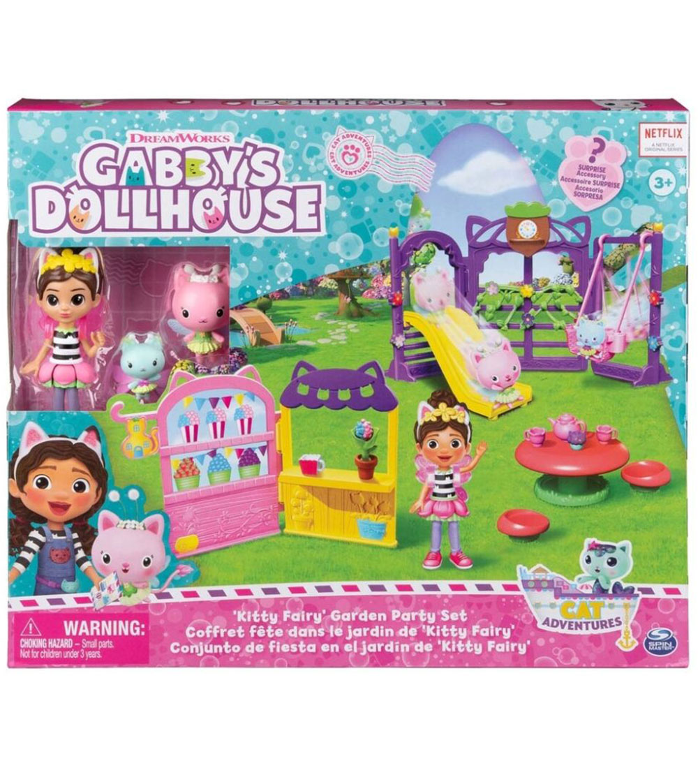 Gabby's Dollhouse Set - 18 Teile - Fairy Spielset