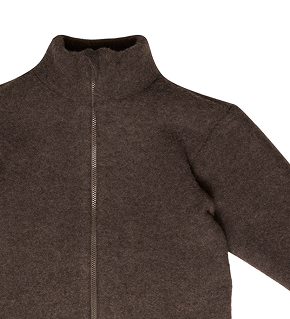 Huttelihut Cardigan - Wool - Day - Cocoa Brown
