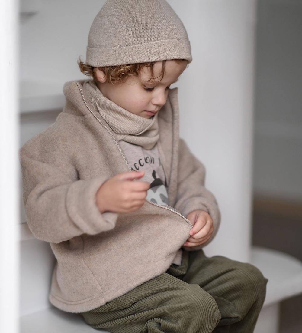 Huttelihut Cardigan - Wool - Day - Camel