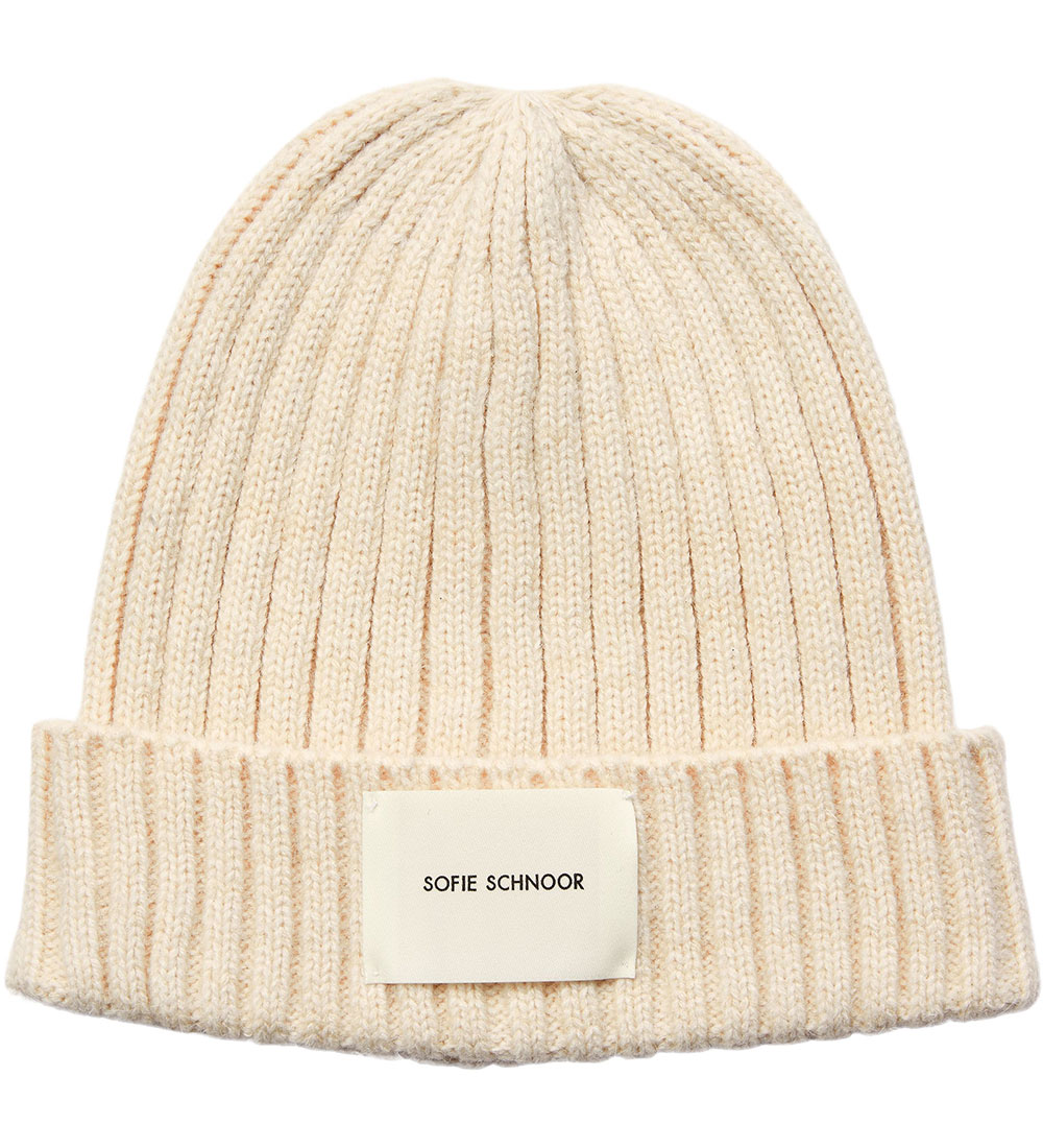 Sofie Schnoor Girls Beanie - Knitted - Off White